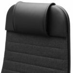 Кресло офисное МЕТТА "К-27" хром, ткань, сиденье и спинка мягкие, серое — изображение 16