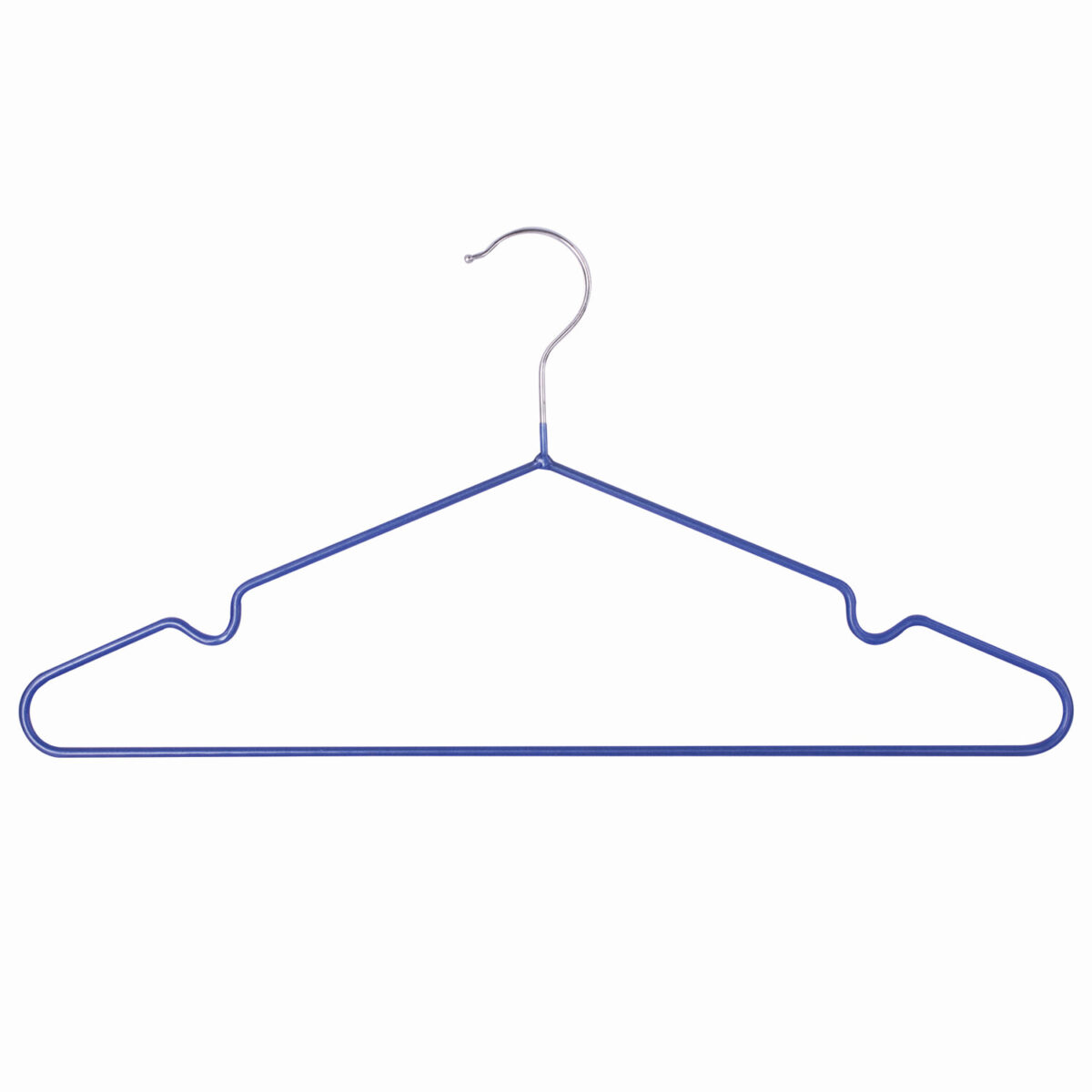 Вешалки-плечики, размер 48-50, КОМПЛЕКТ 10 шт., металл/ПВХ, перекладина, цвет синий, BRABIX "Стандарт", 601166 — изображение 6
