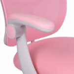 Кресло детское с подставкой для ног BRABIX "Toy MG-205", сетка/ткань TW, розовое, 533151 — изображение 11
