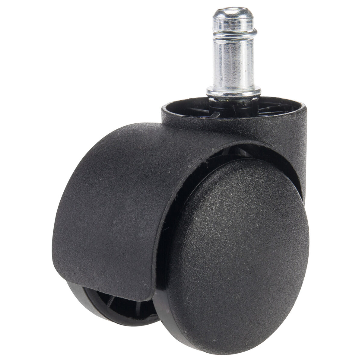 Колеса (ролики) BRABIX для кресла, пластиковые, КОМПЛЕКТ 5 шт., шток d 11 мм, черные, в коробе, 532008 — изображение 3