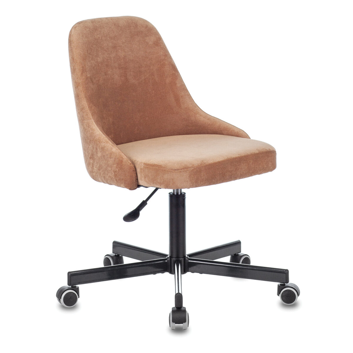 Кресло CH-340M, пятилучие металлическое, ткань, светло-коричневое, 1397884 — изображение 1