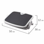 Подставка для ног BRAUBERG, офисная, 45х35 см, 2 положения, серая, 530363 — изображение 7