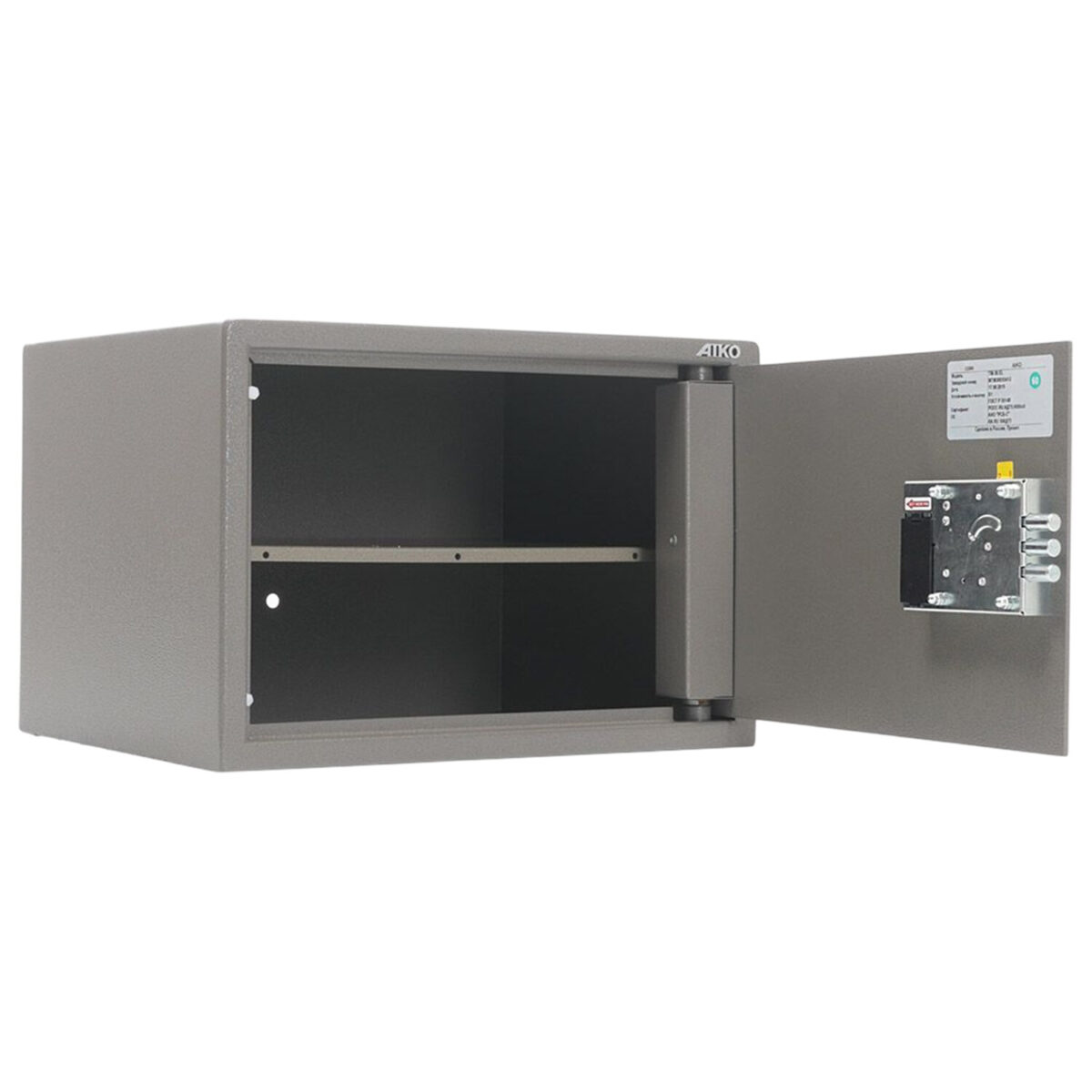 Сейф AIKO "ТМ-30EL", 300х440х355 мм, 16 кг, электронный замок, полка — изображение 2