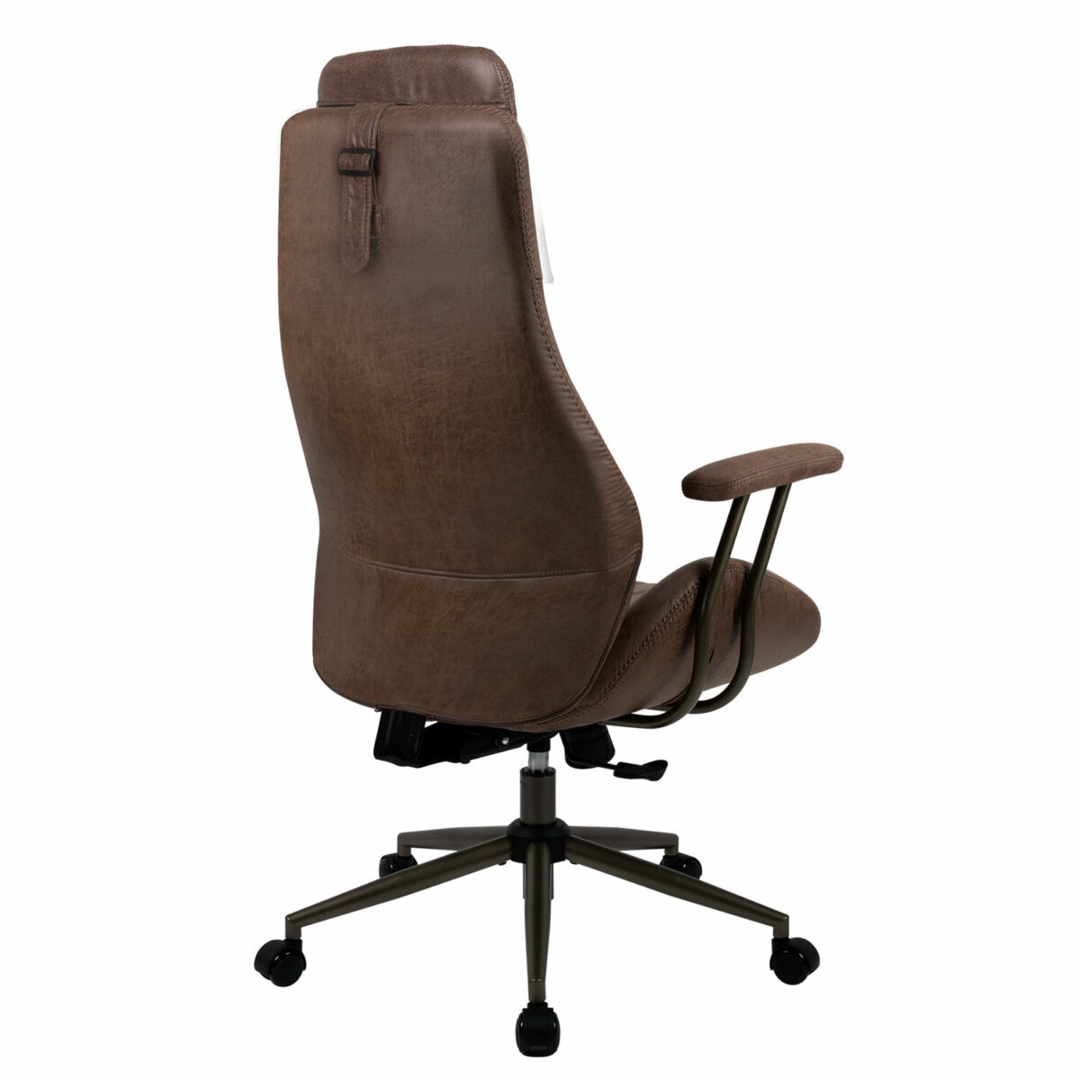 Кресло BRABIX PREMIUM "Arizona EX-573", синхромеханизм, искусственная замша, коричневый, 532944 — изображение 5