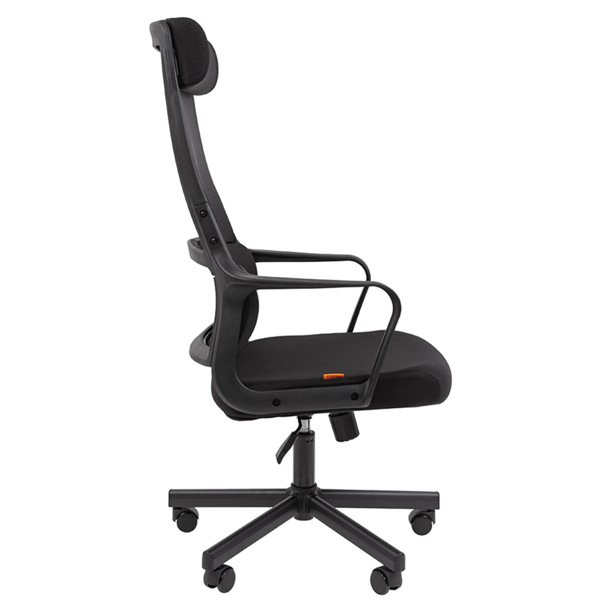 Кресло офисное Chairman CH 590, сетка/ткань, черное, 7134733 — изображение 4