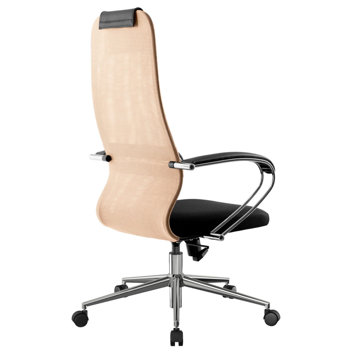 Кресло офисное BRABIX PREMIUM "Ultimate EX-800" хром, плотная двойная сетка Х2, черное/бежевое, 532913 — изображение 9