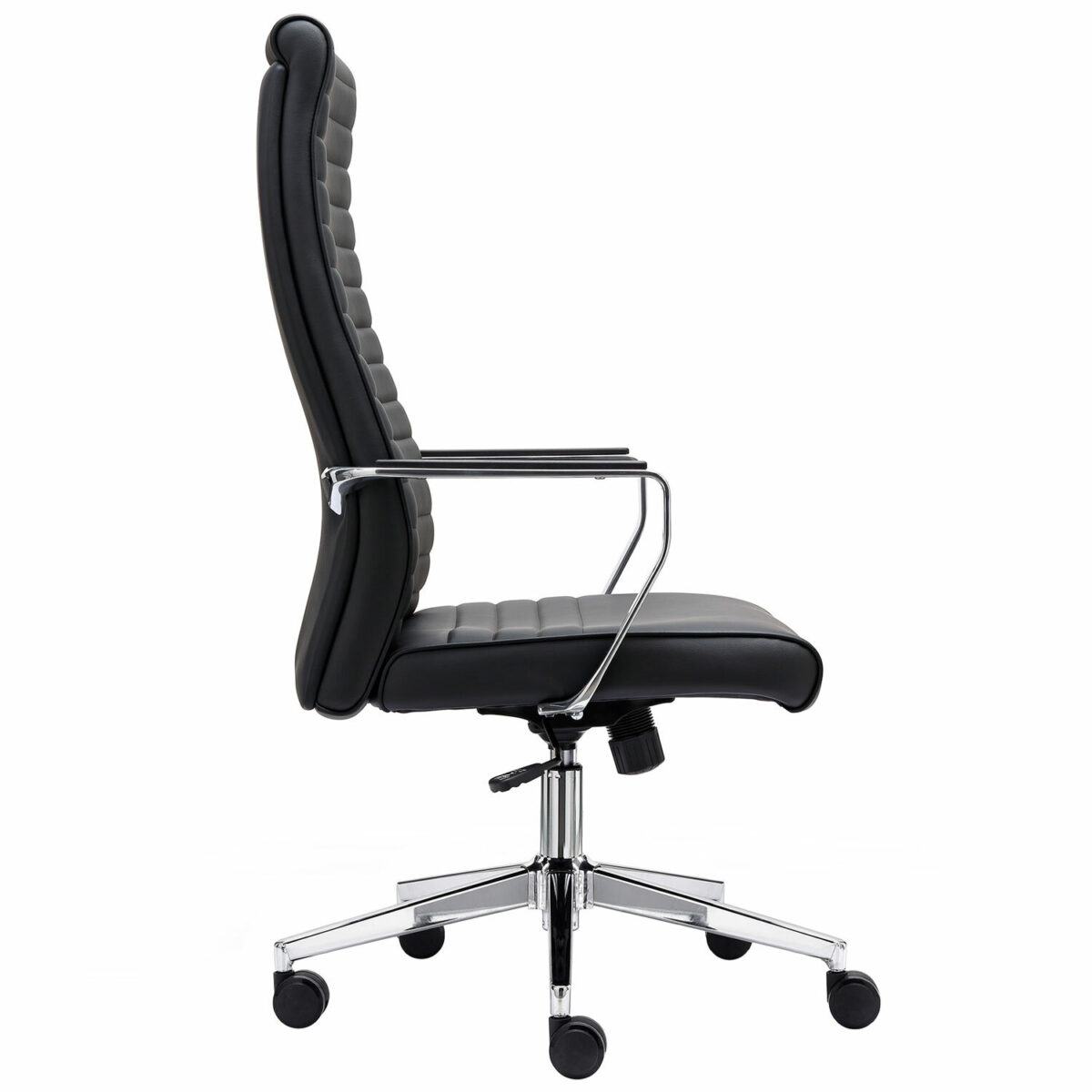 Кресло BRABIX PREMIUM "Solo EX-730", алюминий, хром, экокожа, черное, 532936 — изображение 2