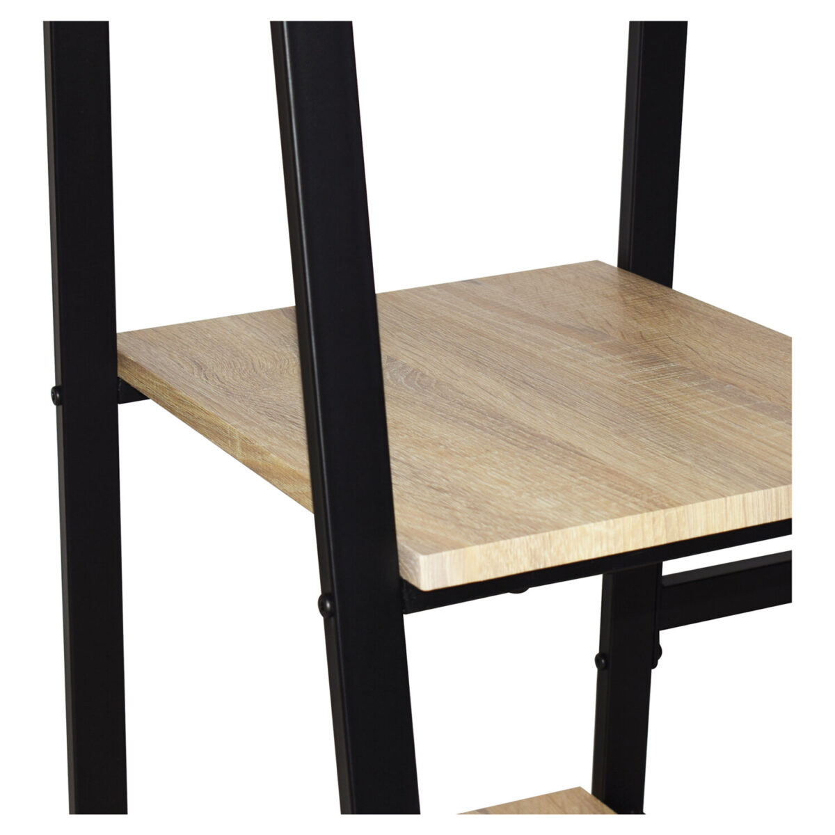 Стол на металлокаркасе BRABIX "LOFT CD-006", 1200х500х730 мм, 2 полки, цвет дуб натуральный, 641226 — изображение 8