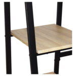 Стол на металлокаркасе BRABIX "LOFT CD-006", 1200х500х730 мм, 2 полки, цвет дуб натуральный, 641226 — изображение 8