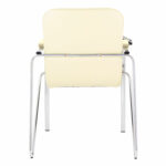 Кресло со столом BRABIX "Samba CF-108 BOX-2", хром каркас, кожзам бежевый, разобрано, 533219 — изображение 6