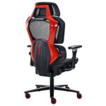 Кресло ATRONE (АТРОН) "Optimus ER-707", адаптивный механизм со слайдером, сетка, черный/красный, 532968 — изображение 6