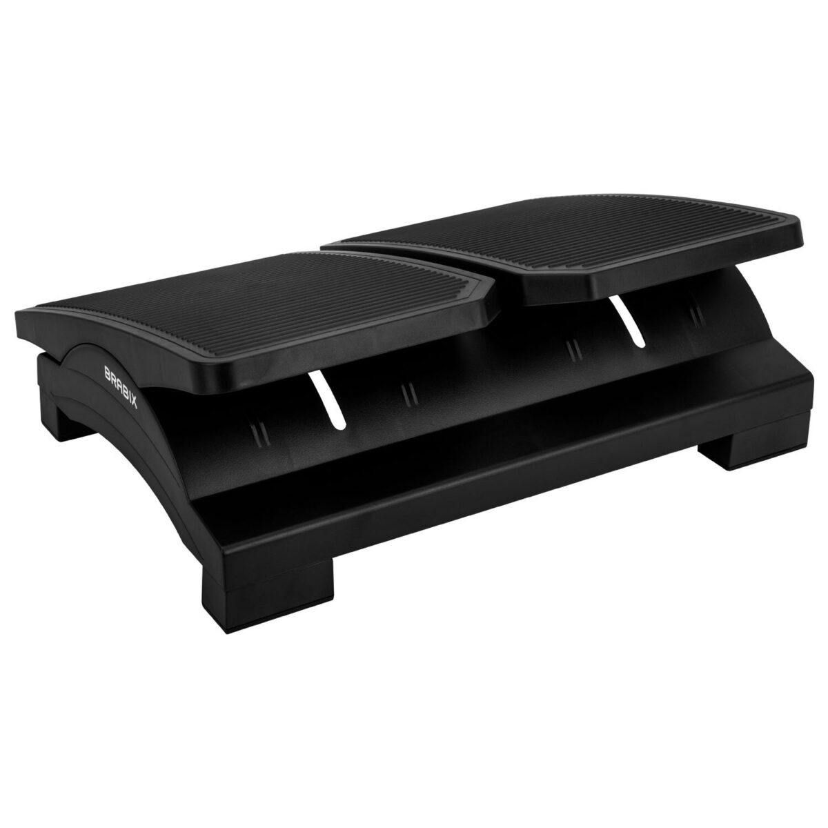 Подставка для ног BRABIX "Ultra 4" 43х32 см, регулировка угла наклона, 2 платформы, 533039 — изображение 4