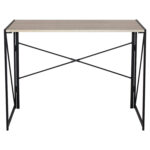 Стол на металлокаркасе BRABIX "LOFT CD-002", 1000х500х750 мм, складной, цвет дуб натуральный, 641214 — изображение 3