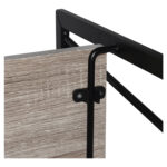 Стеллаж на металлокаркасе BRABIX "LOFT SH-001", 600х300х1250 мм, складной, цвет дуб антик, 641229 — изображение 9