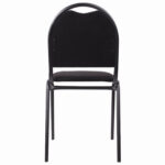 Стул для посетителей РС00Л, черный каркас, ткань черная — изображение 5