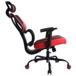 Кресло BRABIX PREMIUM "Toxin GM-520", синхромеханизм, экокожа/сетка/ткань, черное/красное, 532950 — изображение 7