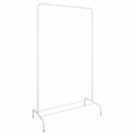 Вешалка для плечиков "Радуга-1", 1500х820х390 мм, металл, белая, ВНП 298 Б