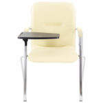 Кресло со столом BRABIX "Samba CF-108 BOX-2", хром каркас, кожзам бежевый, разобрано, 533219 — изображение 3