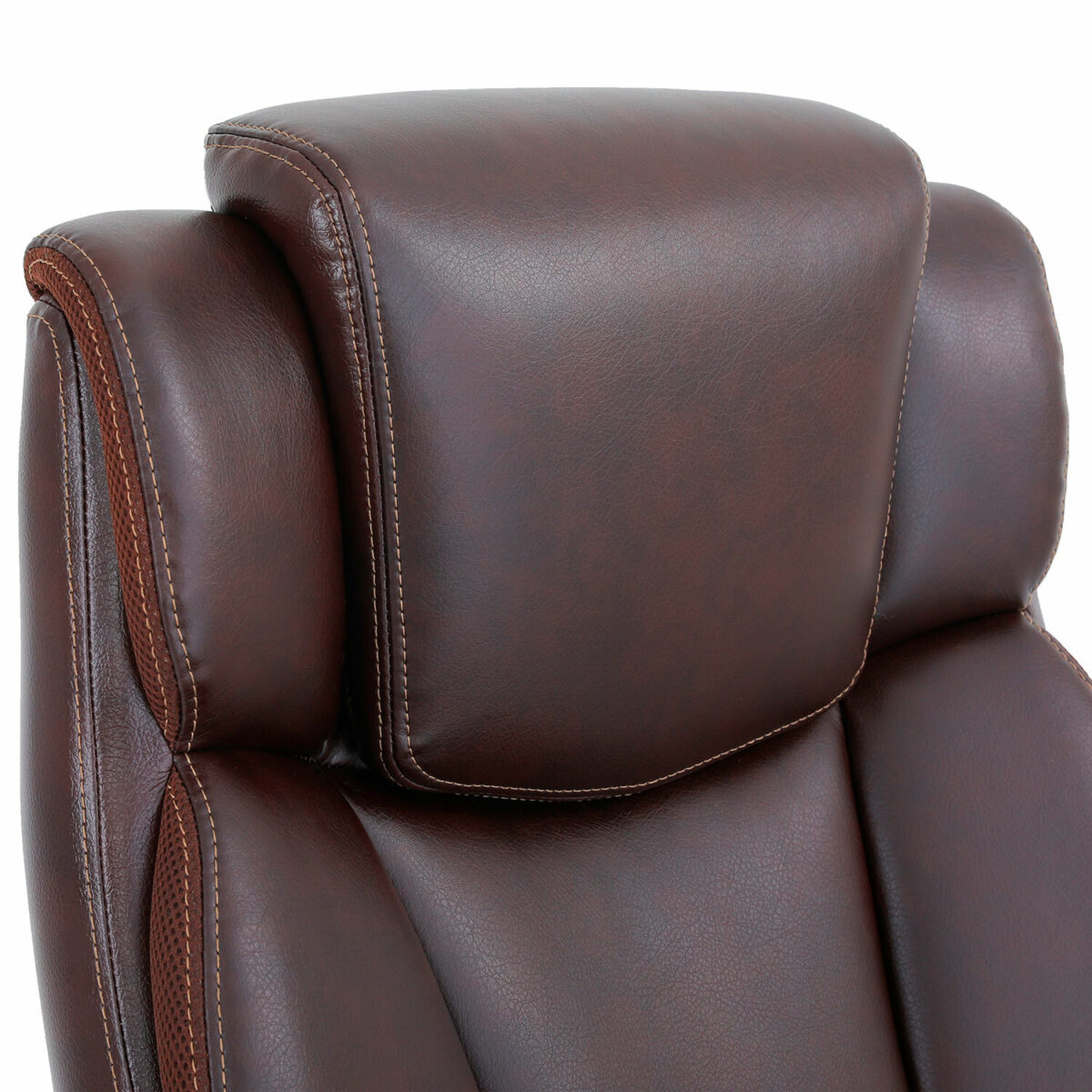 Кресло BRABIX PREMIUM "Phantom EX-553", рециклированная кожа, регулируемый подголовник, коричневое, 532941 — изображение 9