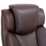 Кресло BRABIX PREMIUM "Phantom EX-553", рециклированная кожа, регулируемый подголовник, коричневое, 532941 — изображение 9