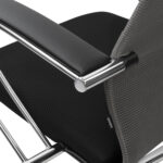 Кресло офисное BRABIX PREMIUM "Ultimate EX-800" хром, плотная двойная сетка Х2, черное/серое, 532912 — изображение 13