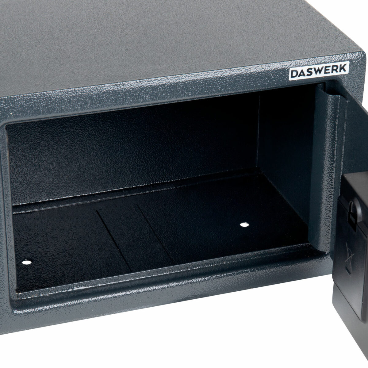 Сейф мебельный DASWERK (ДАСВЕРК) SC-200EL (200х310х200 мм), электронный замок, графит, 291341 — изображение 9