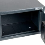 Сейф мебельный DASWERK (ДАСВЕРК) SC-200EL (200х310х200 мм), электронный замок, графит, 291341 — изображение 9