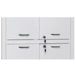 Шкаф медицинский 2-створчатый HILFE "МД 2 1670/SS" 1755х700х320 мм, белый, S26199203009 — изображение 3