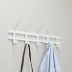 Вешалка настенная "Торонто-5", 168х580х85 мм, 5 крючков, металл, белая, ВНТ5 Б — изображение 3