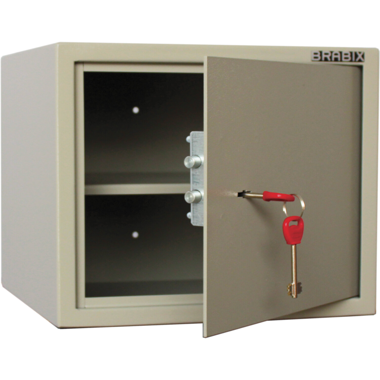 64d919be7d7f97298bc3af8b4908421c_xl Сейф мебельный BRABIX "D-29m", 290х350х300 мм, 9 кг, ключевой замок, крепление к стене, 291163 — изображение 1