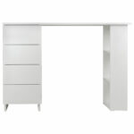 Стол письменный/компьютерный BRABIX "Scandi CD-016", 1100х500х750 мм, 4 ящика, белый, 641891, ЦБ013707-1 — изображение 6