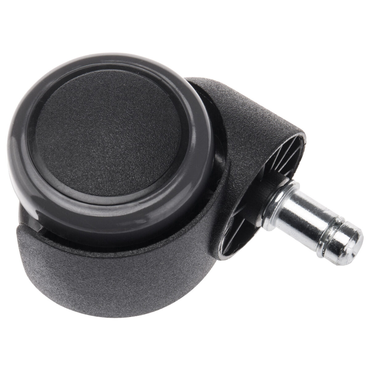 Колеса (ролики) BRABIX для кресла, прорезиненные, КОМПЛЕКТ 5 шт., шток d 11 мм, черные, в коробе, 532009 — изображение 6