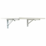 Стол настенный откидной "СЛКС", 500х310 мм, многофункциональный, ЛДСП белая — изображение 2