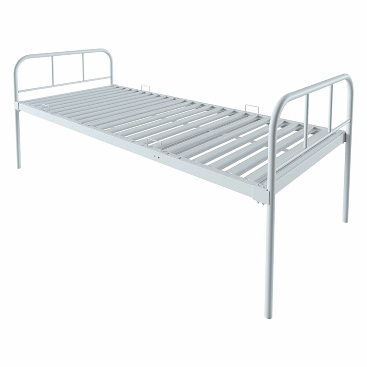 Кровать медицинская HILFE "MB100" 840х2084х906 мм, ложе реечное, цвет белый, S26599100903 — изображение 1