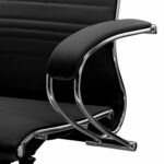 Кресло офисное МЕТТА "SAMURAI" K-1, экокожа, черное — изображение 10