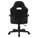 Кресло компьютерное BRABIX "Spark GM-201", экокожа, черное/красное, 532503 — изображение 7