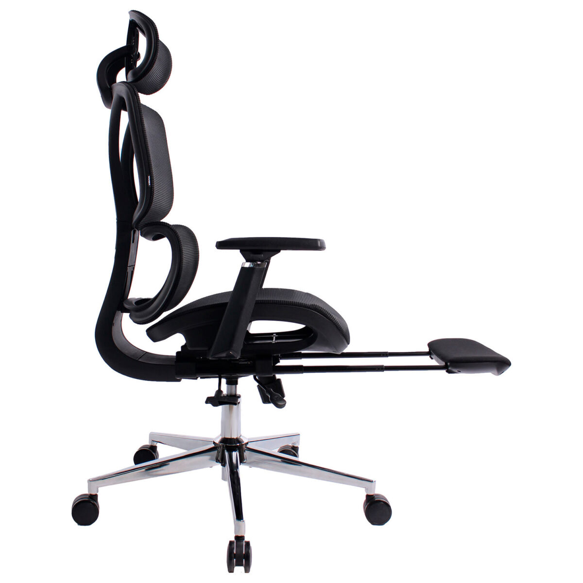 Кресло BRABIX PREMIUM "Evolution ER-700", подножка, слайдер, синхромеханизм, сетка, черное, 532947 — изображение 8