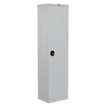 Шкаф металлический офисный BRABIX "MK 18/47/46-01", 1830х472х460 мм, 30 кг, 4 полки, разборный, 291139, S204BR181202 — изображение 2