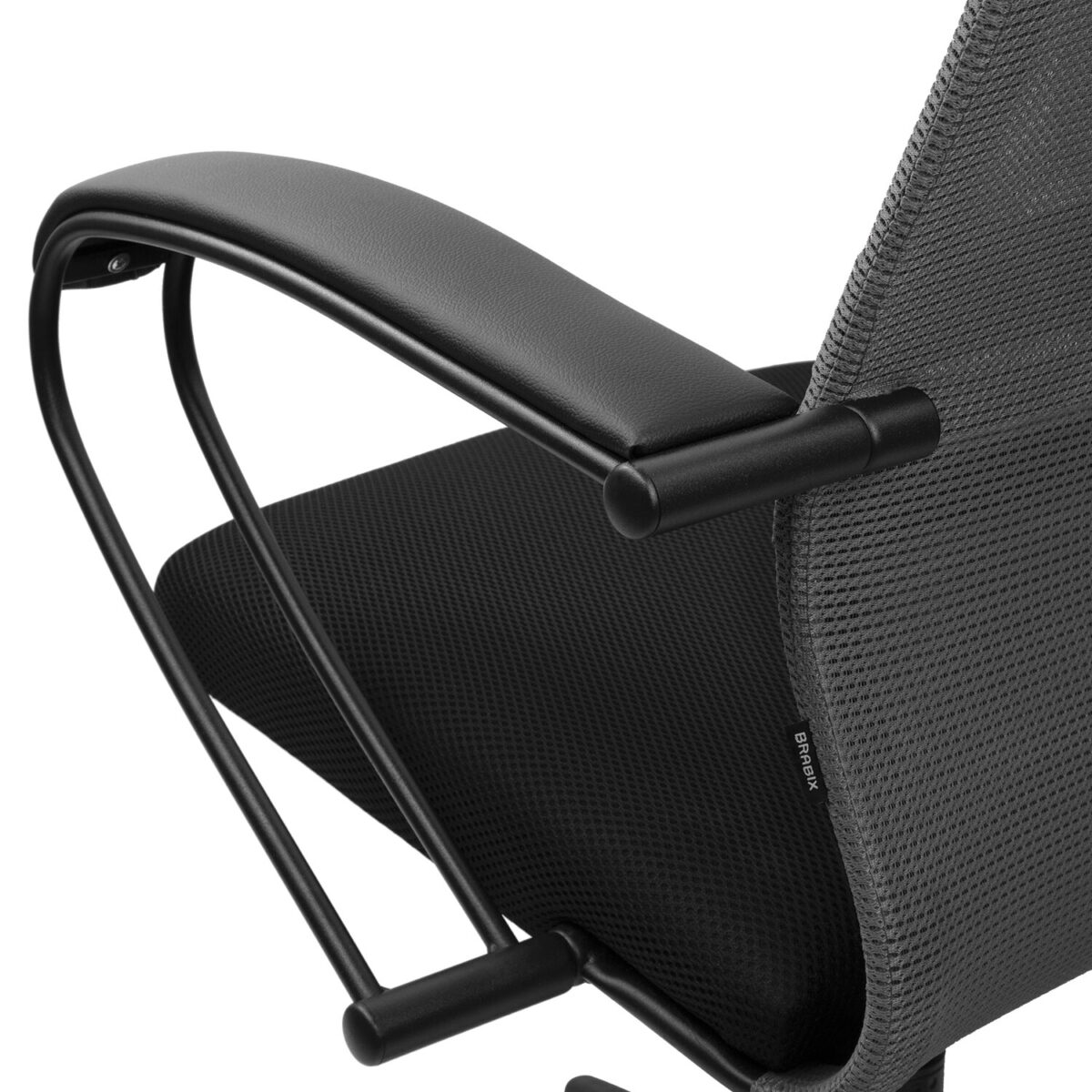 Кресло BRABIX PREMIUM "Ultimate EX-800" пластик, плотная двойная сетка Х2, черное/серое, 532915 — изображение 12