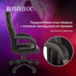 Кресло компьютерное BRABIX "Tanto GM-171", TW/экокожа, черное/серое, 532574, 7083502 — изображение 10