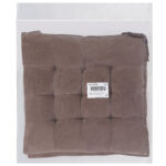 Подушка на стул "РОГОЖКА", 40x40 см, полиэстер, коричневая, PRIMILA (ПРИМИЛА) LUX, 700501 — изображение 6