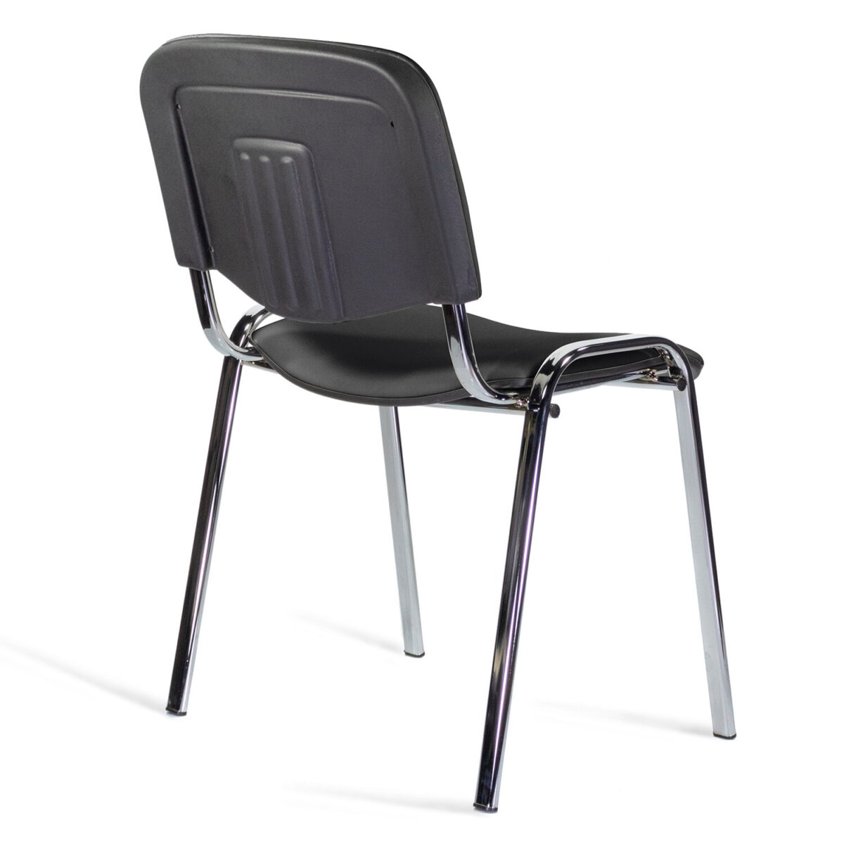 Стул STAFF "Iso Lite CF-008", хром, кожзам черный (Z-11), 532567 — изображение 3