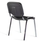 Стул STAFF "Iso Lite CF-008", хром, кожзам черный (Z-11), 532567 — изображение 3