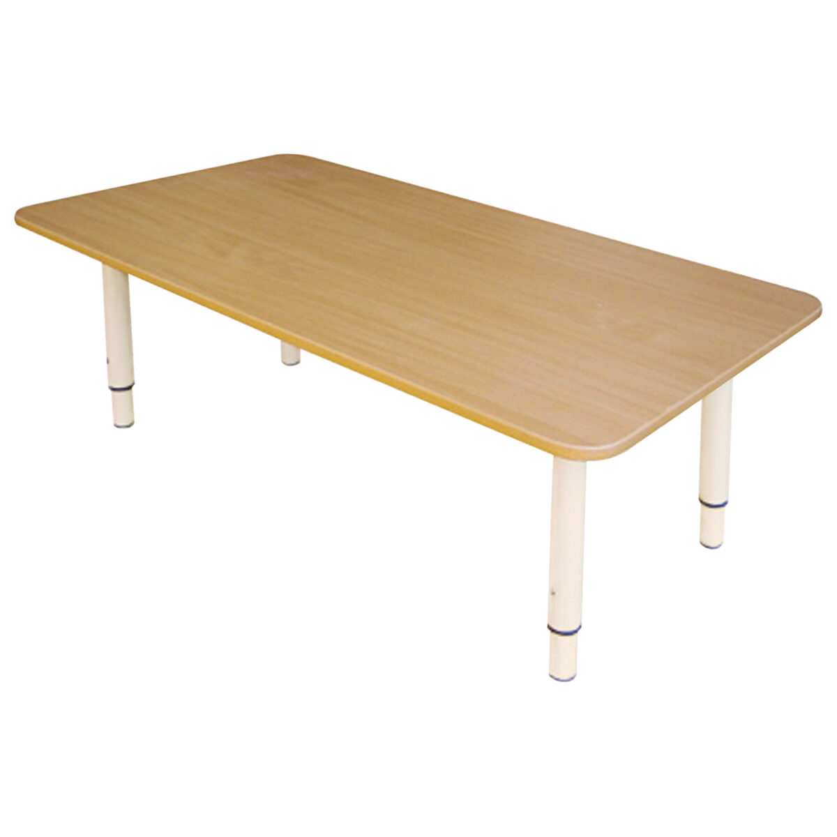Стол детский "Дошколенок", 900х450х400-580 мм, регулируемый, рост 0-3 (85-145 см), пластик, бук, слоновая кость — изображение 1