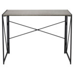 Стол на металлокаркасе BRABIX "LOFT CD-002", 1000х500х750 мм, складной, цвет дуб антик, 641213 — изображение 3