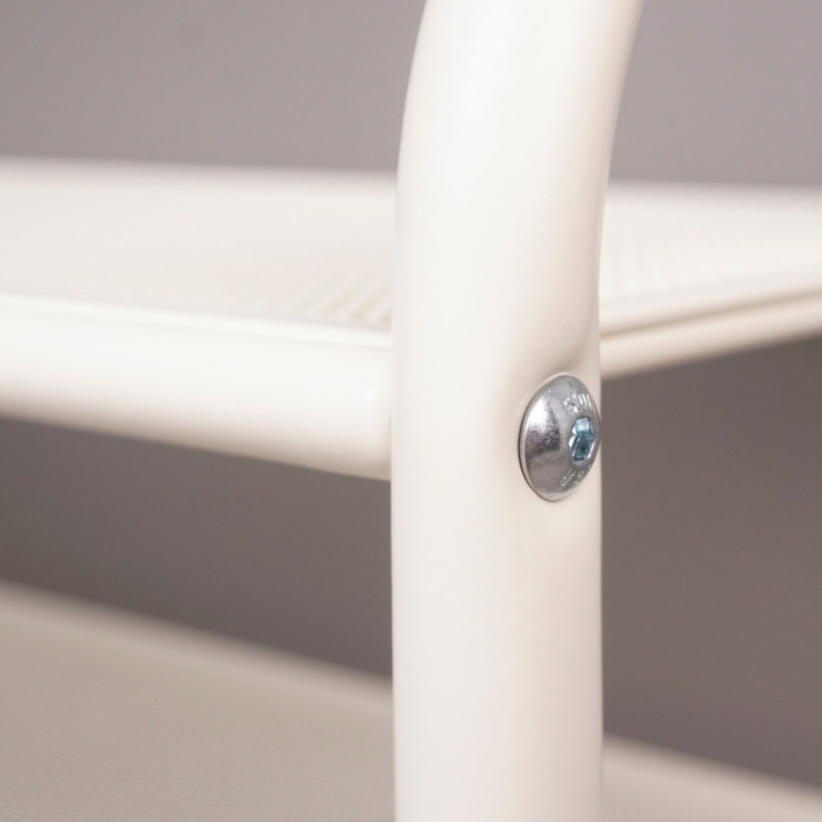 Стеллаж на металлокаркасе "Валенсия-13", 455х300х855 мм, 3 полки, белый, СТВ13 Б — изображение 8