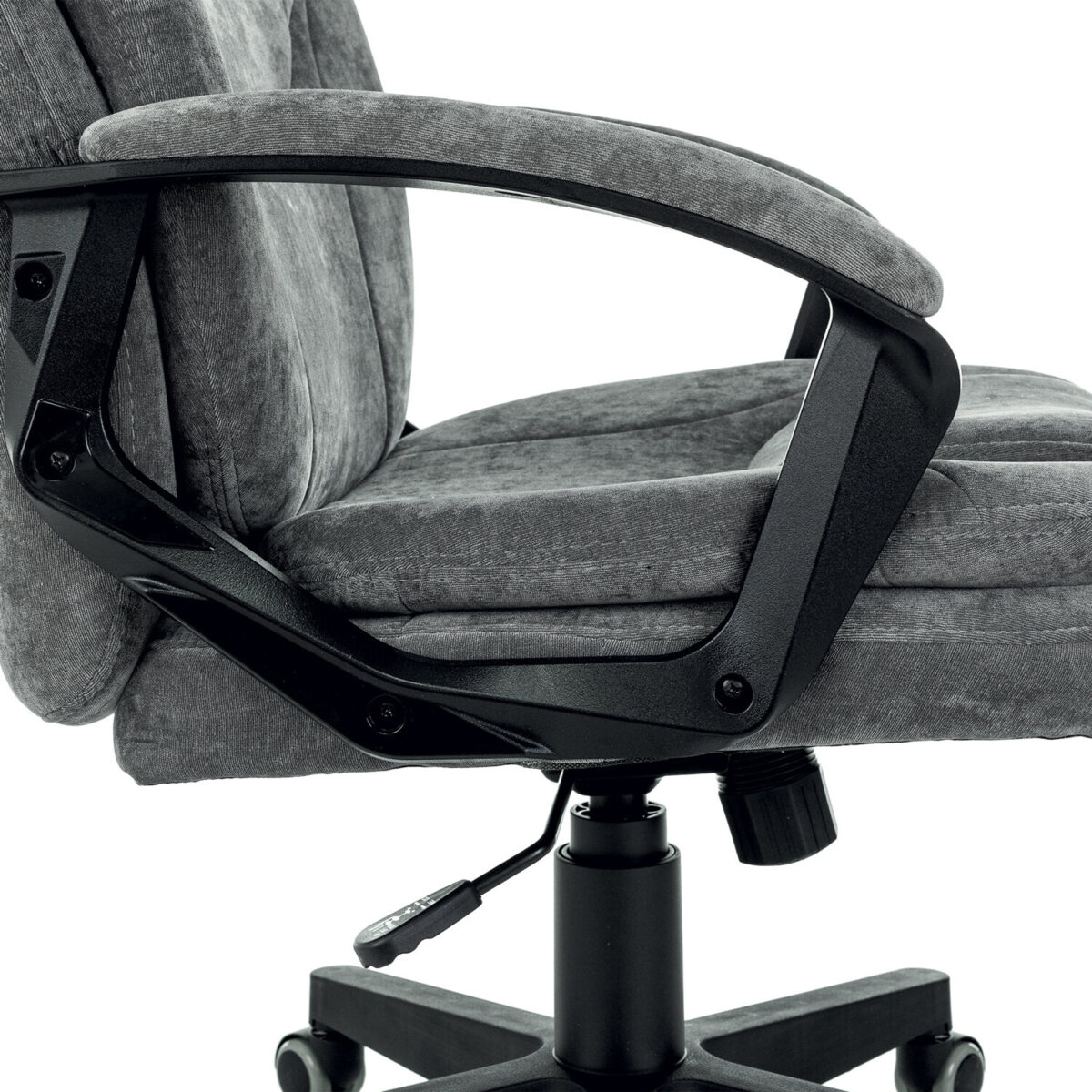 Кресло офисное BRABIX PREMIUM "Trend EX-568", велюр, серое, 533013 — изображение 6