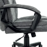 Кресло офисное BRABIX PREMIUM "Trend EX-568", велюр, серое, 533013 — изображение 6