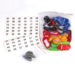 Шкафчик (Ключница) на 48 ключей BRAUBERG, 250х180х80 мм, с замком, + 48 брелоков, серый, 290338 — изображение 5