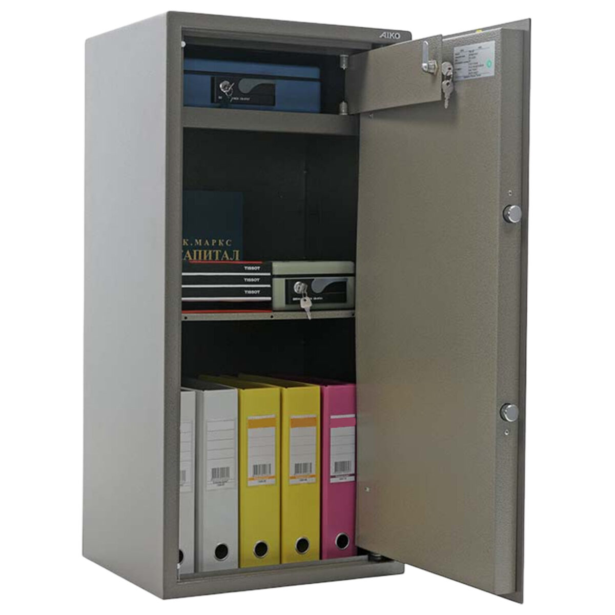 Сейф AIKO "ТМ-90Т" 900х440х355 мм, 39 кг, ключевой замок, трейзер, полка — изображение 5
